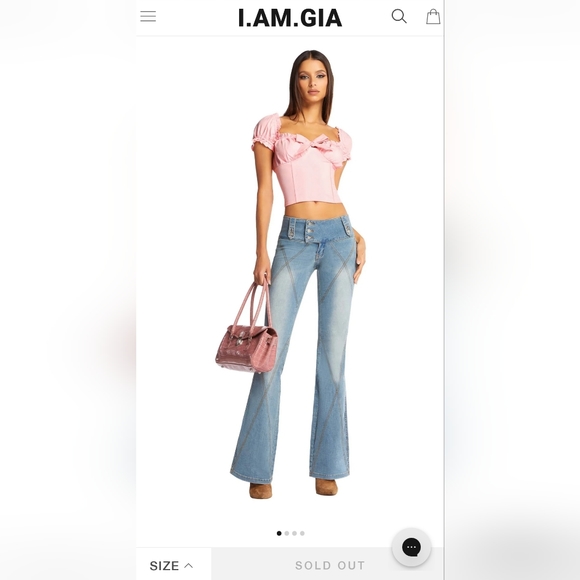 I.AM.GIA - Naomi Top Pink - Medium Women - Picture 1 of 4